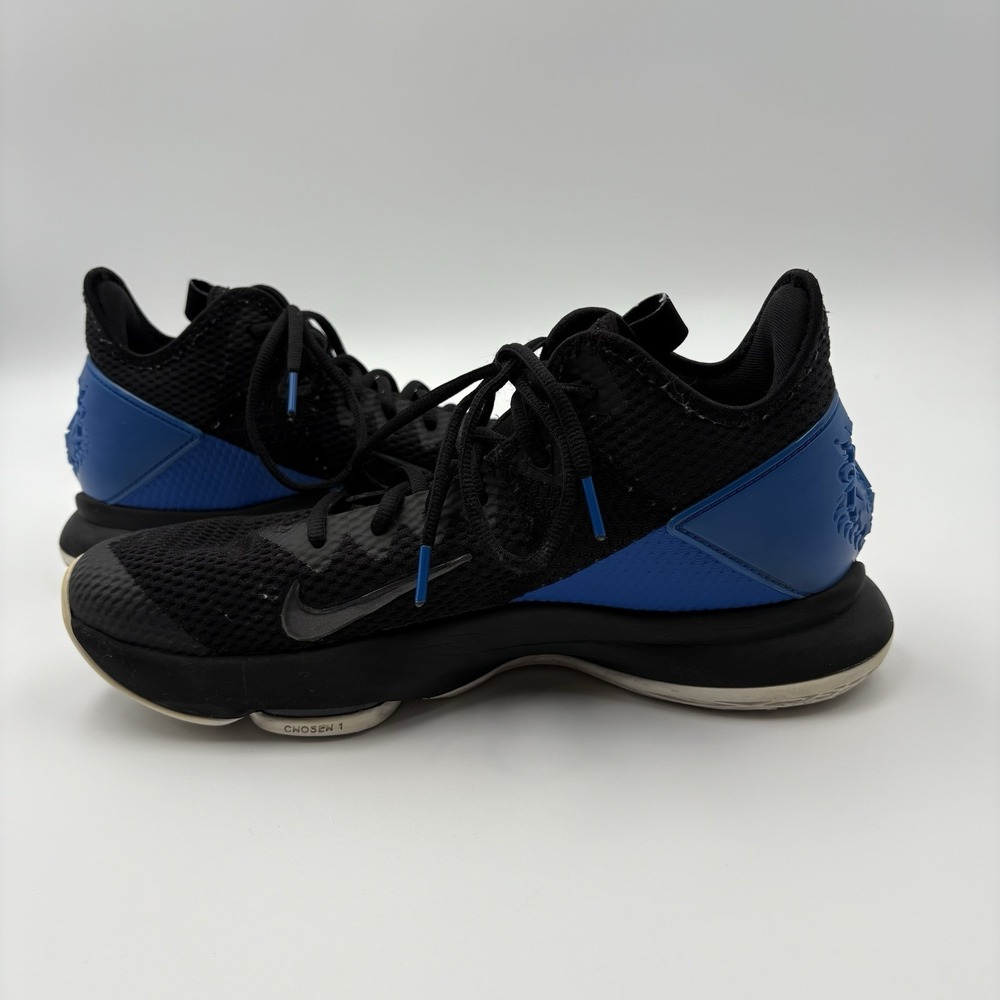 Nike LeBron Witness 4‎ Black Hyper Cobalt Basketball Shoes Men's Size 11.5